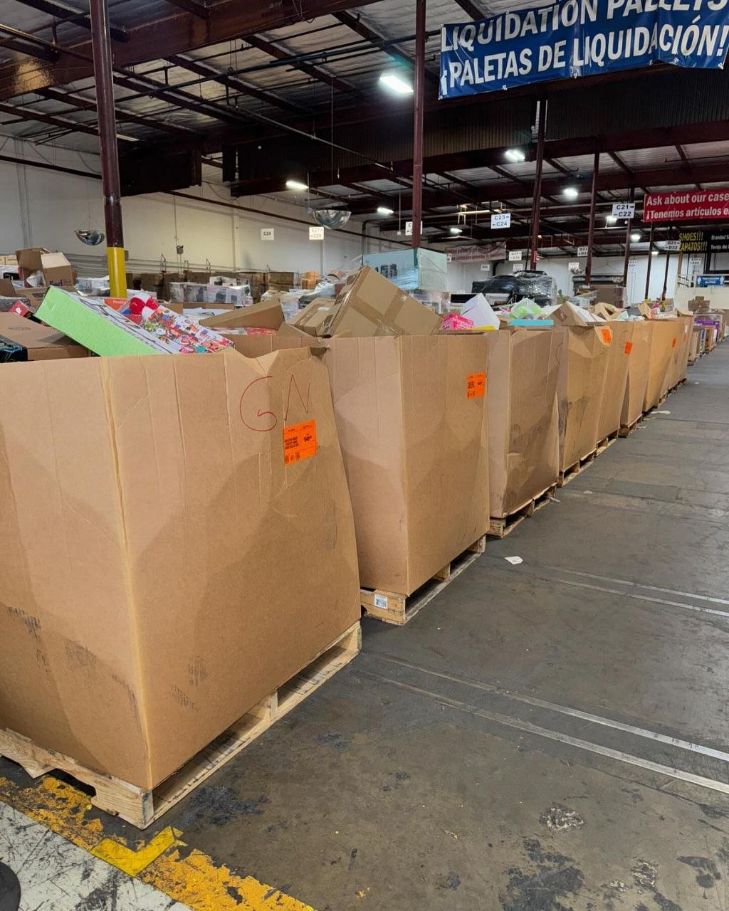 Amazon General Merchandise Pallets