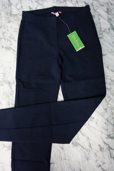 25x Lilly Pulitzer Alessia Navy Dinner Pants