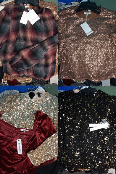 95pc Tops French Connection BELLA DAHL Splendid AQUA Lagerfeld #31585v (I-2-2)