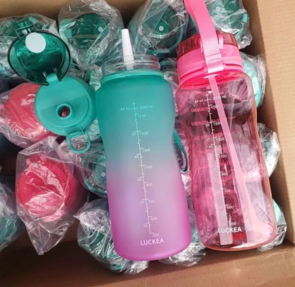 64 oz Motivation Water Bottle bulk pallet