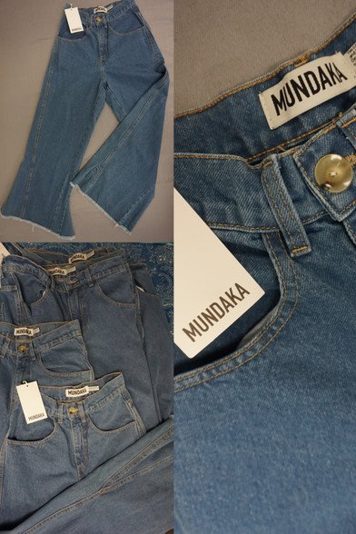 9prs Womens MUNDAKA Jeans BIGGER SIZES #29683Q (A-4-1)