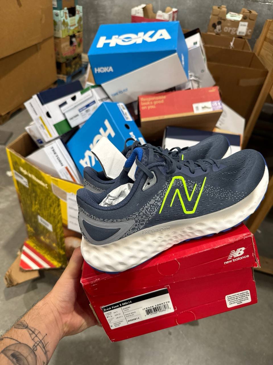 Hoka Sport Shoes Pallets