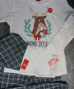 105+10PC=115 TOTAL WOMENS & PETS CHRISTMAS MATCHING PAJAMAS HOLIDAY